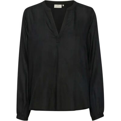 Vrouwenblouse KAFFE Calinda Noir 36 Vrouwenblouse KAFFE Calinda Noir 36