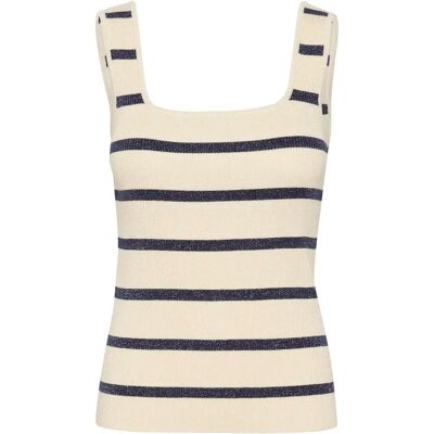 Damestanktop KAFFE Morita Blanc XL Damestanktop KAFFE Morita Blanc XL