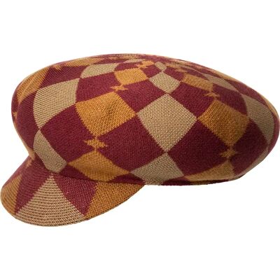 Baret Kangol Gentle Argyle Halifax Marron L Baret Kangol Gentle Argyle Halifax Marron L