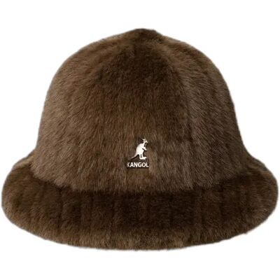 Vrouwenhoed Kangol Faux Fur Casual Marron L Vrouwenhoed Kangol Faux Fur Casual Marron L