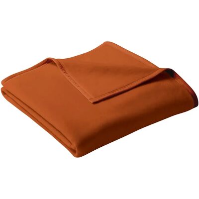 BIEDERLACK Uno Cotton Oranje 150x200 - Woondeken BIEDERLACK Uno Cotton Oranje 150x200 - Woondeken