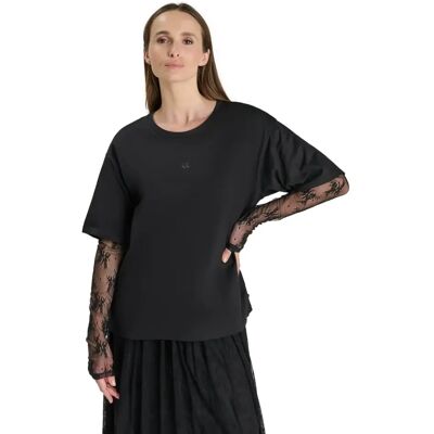 T-shirt dames Le Temps des cerises Bill Noir XS T-shirt dames Le Temps des cerises Bill Noir XS