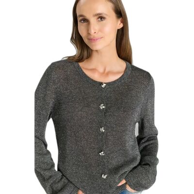 Damesvest Le Temps des cerises Soan Multicolore L Damesvest Le Temps des cerises Soan Multicolore L