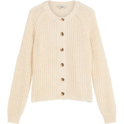 Damesvest Lee Chunky Blanc M Damesvest Lee Chunky Blanc M