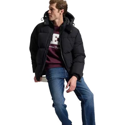 Hooded jacket Lee Noir S Hooded jacket Lee Noir S