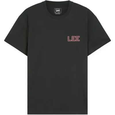 T-shirt Lee Varsity Noir M T-shirt Lee Varsity Noir M