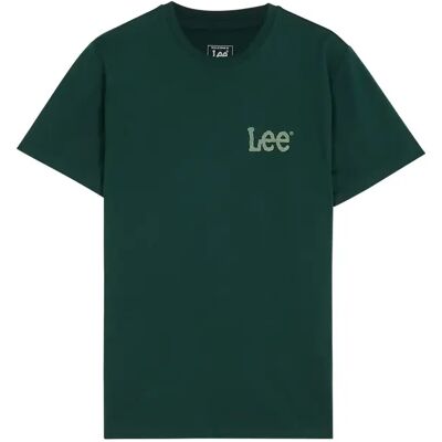 T-shirt Lee Big World Vert XL T-shirt Lee Big World Vert XL