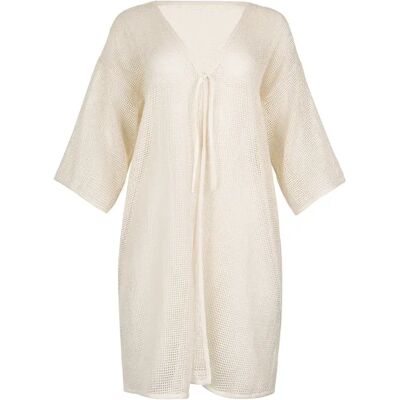 Vrouwelijke strandcaftan Lisca Malaga Blanc M/L Vrouwelijke strandcaftan Lisca Malaga Blanc M/L