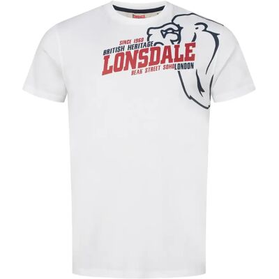 T-shirt Lonsdale Walkley Blanc L T-shirt Lonsdale Walkley Blanc L