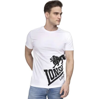 T-shirt Lonsdale Dereham Blanc L T-shirt Lonsdale Dereham Blanc L