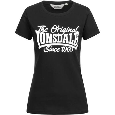 Dames-T-shirt Lonsdale Birdgemere Noir XS Dames-T-shirt Lonsdale Birdgemere Noir XS