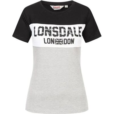 Dames-T-shirt Lonsdale Tallow Noir S Dames-T-shirt Lonsdale Tallow Noir S
