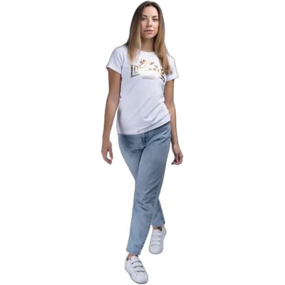 Dames-T-shirt Lonsdale Bantry Blanc L Dames-T-shirt Lonsdale Bantry Blanc L