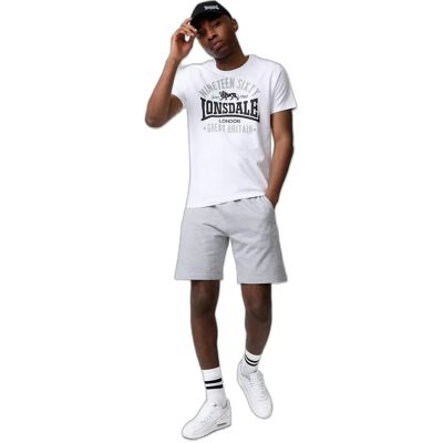 T-shirt Lonsdale Kilchoan Blanc L T-shirt Lonsdale Kilchoan Blanc L