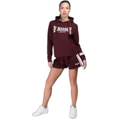 Damesshort Lonsdale Carloway Rouge L Damesshort Lonsdale Carloway Rouge L