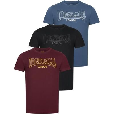 T-shirt Lonsdale Beanley Noir S T-shirt Lonsdale Beanley Noir S