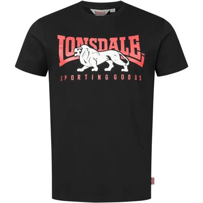 T-shirt Lonsdale Ervan Noir S T-shirt Lonsdale Ervan Noir S