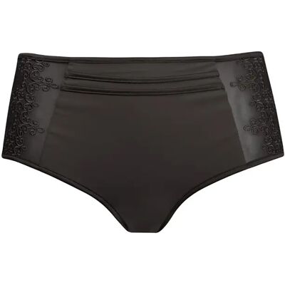 Damesslip met hoge taille Luna Baroc Noir 3XL Damesslip met hoge taille Luna Baroc Noir 3XL