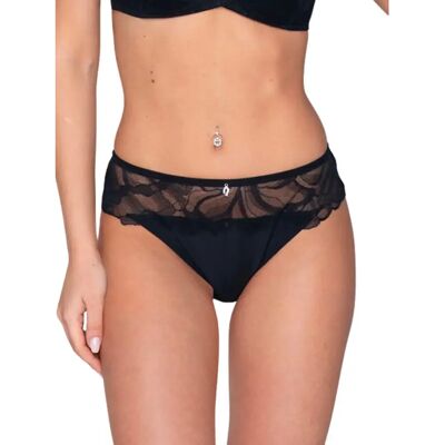 Damesslipjes Luna Melody Noir 3XL Damesslipjes Luna Melody Noir 3XL