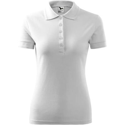 Damespolo Malfini Pique 210 Blanc 2XL Damespolo Malfini Pique 210 Blanc 2XL