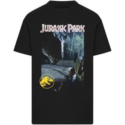 T-shirt Merchcode Jurassic Park T-Rex Noir M T-shirt Merchcode Jurassic Park T-Rex Noir M
