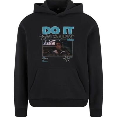 Hoodie Merchcode MC1559 Scarface Do It Fluffy Noir S Hoodie Merchcode MC1559 Scarface Do It Fluffy Noir S
