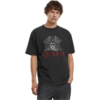 T-shirt Merchcode Queen Logo Noir S T-shirt Merchcode Queen Logo Noir S