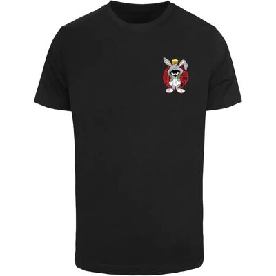 T-shirt Merchcode Looney Tunes - YOTR Marvin Noir M T-shirt Merchcode Looney Tunes - YOTR Marvin Noir M