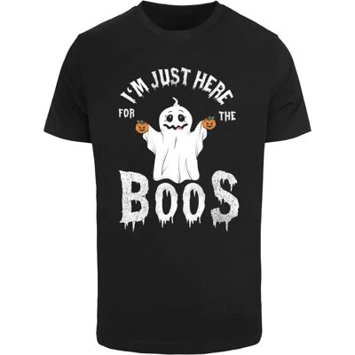 T-shirt Merchcode Halloween - Boos Noir M T-shirt Merchcode Halloween - Boos Noir M