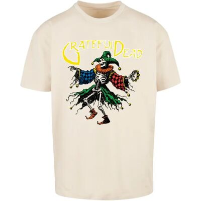 Oversized T-shirt Merchcode Grateful Dead Joker Beige L Oversized T-shirt Merchcode Grateful Dead Joker Beige L