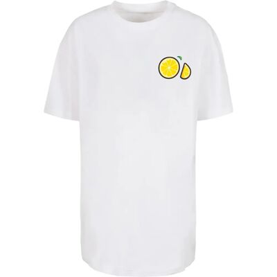 Dames-T-shirt Merchcode Lemon Party Blanc 2XL Dames-T-shirt Merchcode Lemon Party Blanc 2XL