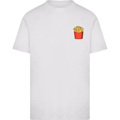T-shirt Merchcode French Fries Blanc L T-shirt Merchcode French Fries Blanc L