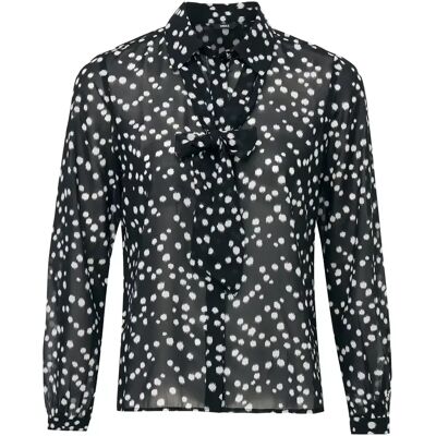 Vrouwenblouse Mexx Noir 40 Vrouwenblouse Mexx Noir 40