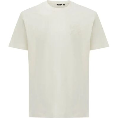 Katoenen T-shirt Mexx Logo Blanc L Katoenen T-shirt Mexx Logo Blanc L