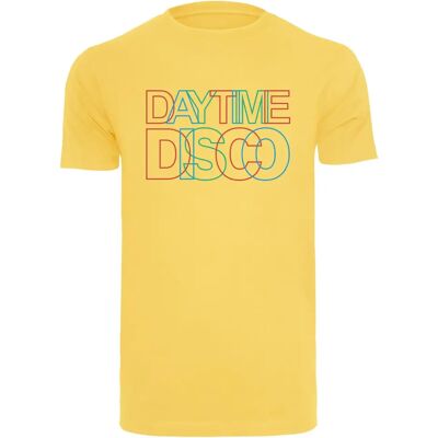 T-shirt Mister Tee Daytime Disco Jaune S T-shirt Mister Tee Daytime Disco Jaune S