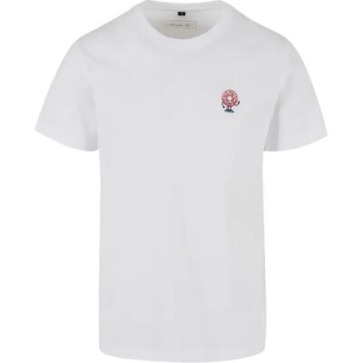 T-shirt Mister Tee Donut EMB Blanc S T-shirt Mister Tee Donut EMB Blanc S