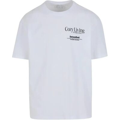 T-shirt Mister Tee Good Things Take Time Blanc 2XL T-shirt Mister Tee Good Things Take Time Blanc 2XL