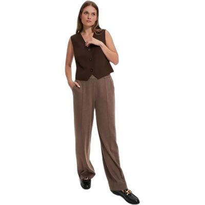 Dames kostuumvest Moodo Z-KA-4816 Marron XL Dames kostuumvest Moodo Z-KA-4816 Marron XL