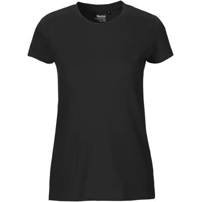 Dames-T-shirt Neutral Noir M Dames-T-shirt Neutral Noir M