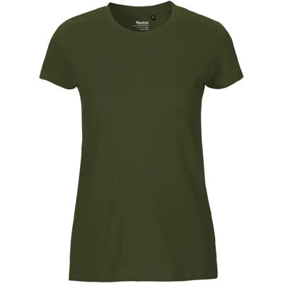 Dames-T-shirt Neutral Vert XL Dames-T-shirt Neutral Vert XL