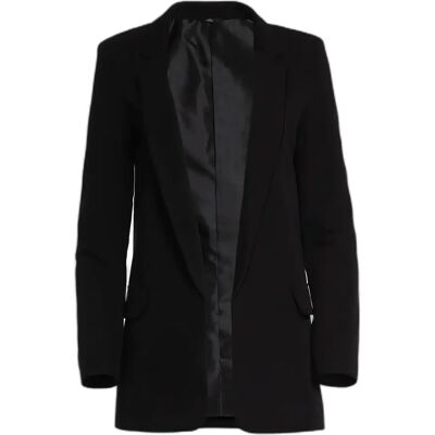 Vrouwelijke jurk met kruisje mouwen Nife Noir 42 Vrouwelijke jurk met kruisje mouwen Nife Noir 42