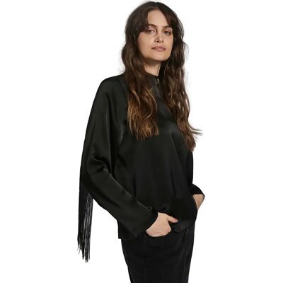 Vrouwenblouse Norr Gili Noir 38 Vrouwenblouse Norr Gili Noir 38