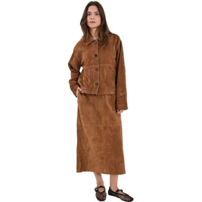 Vrouwenrok Norr Shelby Marron 38 Vrouwenrok Norr Shelby Marron 38