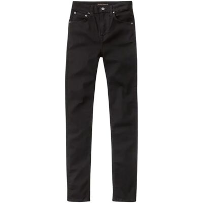 Damesjeans Nudie Jeans Hightop Tilde Noir 28x32 Damesjeans Nudie Jeans Hightop Tilde Noir 28x32