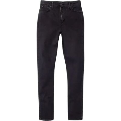 Damesjeans Nudie Jeans Mellow Mae Noir 29x30 Damesjeans Nudie Jeans Mellow Mae Noir 29x30