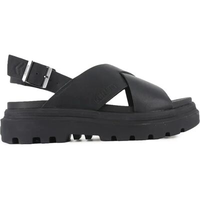 Dames sleehakken Palladium Pallacruise Crossed Noir 38 Dames sleehakken Palladium Pallacruise Crossed Noir 38