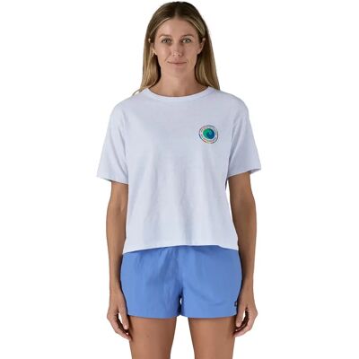 Dames-T-shirt Patagonia Unity Fitz Easy Blanc 2XL Dames-T-shirt Patagonia Unity Fitz Easy Blanc 2XL