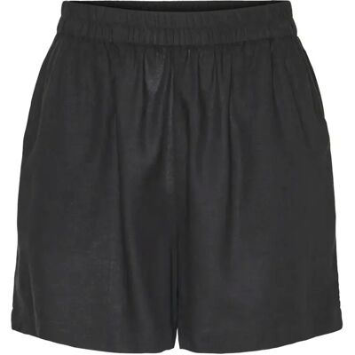 Damesshort Pieces Pia Noir L Damesshort Pieces Pia Noir L
