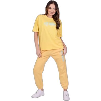 Dames-T-shirt Project X Paris squad Jaune M Dames-T-shirt Project X Paris squad Jaune M