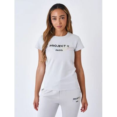 Dames-T-shirt Project X Paris Blanc M Dames-T-shirt Project X Paris Blanc M